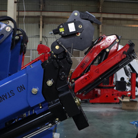 Guindaste Naval BOB-LIFT Novo de 4 Toneladas com Lança Telescópica Articulada de Três Seções Acionada Hidraulicamente para Guindastes Flutuantes Marítimos