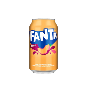 Latas Originales de Fanta Sabor Durazno de 12 oz - Pedidos al por Mayor para Máquinas Expendedoras, Tiendas de Conveniencia y Revendedores - Product Image 1