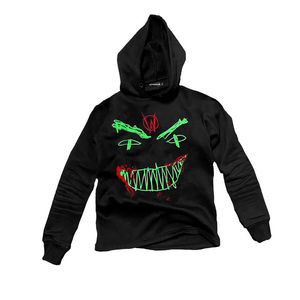 Sudadera con Capucha Gráfica para Hombre, Oversize, Estilo Urbano, con Estampado, Casual, de Manga Larga, de Forro Polar, Moda Urbana - Product Image 5