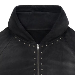 Sweat-shirt à capuche personnalisé avec strass pour la gym, le running en extérieur, l'entraînement et le jogging – Vente en gros - Product Image 4