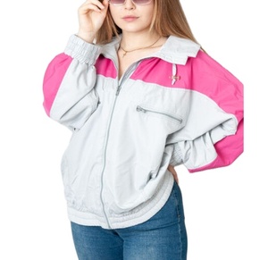 <b>Women</b> Windbreaker <b>Jacket</b> Full Zipper Pockets Breathable Hooded Mesh Lining <b>Lightweight</b> <b>Jacket</b> - Product Image 1