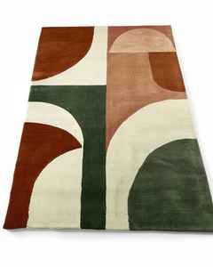 Tapis faits main haut de gamme pour salon, tapis en laine sur mesure, design dégradé, tapis décoratif en acrylique - Product Image 5