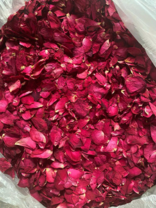 กลีบกุหลาบแห้งเกรดอาหาร วัตถุดิบดอกไม้ธรรมชาติสำหรับชา ของหวาน เบเกอรี่ เครื่องดื่ม และตกแต่งอาหาร - Product Image 1