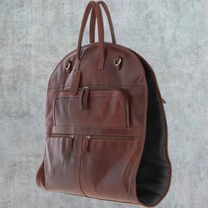 Bolsa de Viaje para Trajes de Cuero Genuino Premium, Hecha a Mano, con Cremallera Resistente, para Uso Casual, de Negocios o al por Mayor - Product Image 5