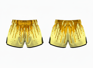 Shorts de boxe Muay Thai amples et imprimés sur toute la surface pour hommes, en satin, pour le kickboxing, les arts martiaux, personnalisables - Product Image 6