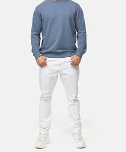 <b>Men</b> Slim Fit Jeans <b>Stretch</b> Denim Trousers Custom Logo Casual Fashion Streetwear Comfortable Durable OEM ODM Wholesale Manufactur - Product Image 1
