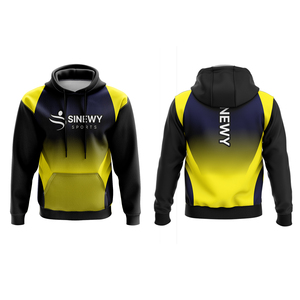Sweat-shirts en polaire personnalisés pour hommes, brodés et sublimés, 100% polyester, séchage rapide, faible MOQ, haute qualité, manches longues, OEM/ODM, couleur - Product Image 5