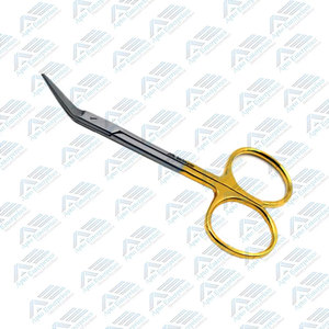 Tijeras Nasales de Punta Angulada Converse Graefe para Rinoplastia, Instrumentos Quirúrgicos Médicos de Acero Inoxidable con Borde de Carburo de Tungsteno - Product Image 5