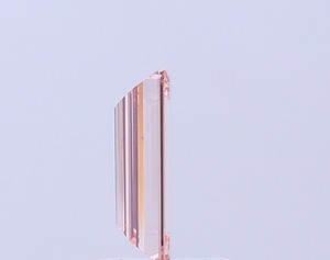 Diamant rose intense fantaisie taille baguette de 0,73 carat, cultivé en laboratoire IGI, clarté VVS2, coupe très bonne, pierre précieuse de luxe - Product Image 4