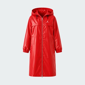 Chaqueta de Lluvia Gruesa para Hombre, Económica, Deportiva, Reversible, con Capucha, 100% Poliéster, Ecológica, de Secado Rápido, Resistente al Viento, con Cuello Alto - Product Image 1