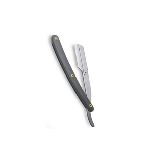 Navajas de afeitar rectas de barbero con mango de plástico, plegables, de una sola hoja, nuevo estilo, proveedor de navajas de acero inoxidable - Product Image 1