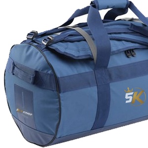 กระเป๋าออกกำลังกายแบบดัฟเฟิล 5 Sports Blue Oxford ขนาด 40-55 ลิตร ปิดด้วยซิป ทนทาน ใช้ได้ทั้งชายและหญิง กระเป๋าฟิตเนสลำลอง - Product Image 4