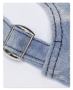 Casquette de baseball unisexe personnalisée à 5 panneaux en polyester/coton avec logo brodé, réglable, de luxe, à fermeture snapback pour - Product Image 6