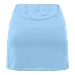 Jupe de sport pour femme en polyester respirant à taille élastique avec short intégré, pour la course et l'entraînement, longueur mini, design asymétrique - Product Image 6