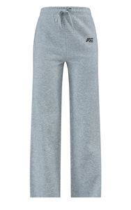 Conjunto de Sudadera con Cremallera y Pantalones Anchos en Gris Jaspeado para Mujer, Fabricante de Conjuntos Deportivos de Felpa Personalizados al Por Mayor - Product Image 4