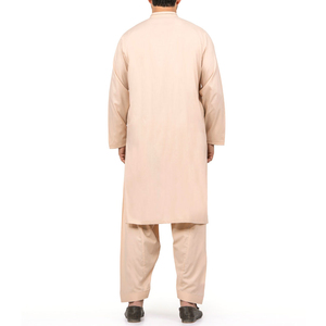 Robes Shalwar Kameez décontractées pour hommes, designs personnalisés, haute qualité, été/hiver, grandes tailles, séchage rapide, respirantes, couleur unie, adultes - Product Image 3