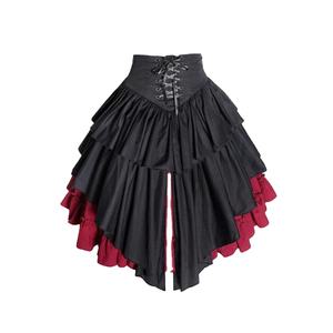 Sustainable patchwork <b>denim</b> <b>skirt</b> eco friendly art of <b>denim</b> Vietnam supplier MOQ 50 pcs - Product Image 4