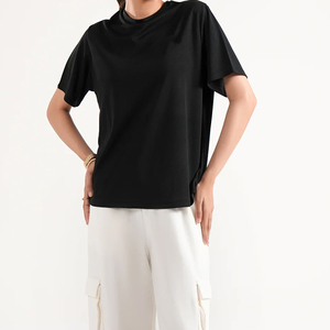 เสื้อยืดโอเวอร์ไซส์ผู้ชาย ผ้าฝ้าย 100% สไตล์วินเทจ ล้างทำความสะอาดได้ ทนทาน พิมพ์ลายกราฟิก ฮิปฮอป เสื้อยืดฤดูร้อน ผู้ผลิตเสื้อยืด - Product Image 1