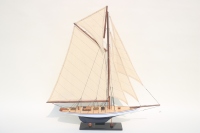 Modelo de Velero Defender, Hecho a Mano en Madera, Decoración Coleccionable Personalizada con Temática Oceánica, Ciudad de Ho Chi Minh, Gia