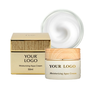 Crème hydratante quotidienne Aqua Cream, soin apaisant et adoucissant pour la peau, pour tous types de peaux, OEM ODM, vente en gros, marque privée, soins de la peau - Product Image 2