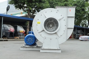 พัดลมแบบแรงเหวี่ยงขับเคลื่อนด้วยสายพานพร้อมสแตนเลสสำหรับหม้อไอน้ำ CPL-8-8I พร้อมอุปกรณ์อุตสาหกรรมเหล็ก CT3 ที่ทนทาน - Product Image 3