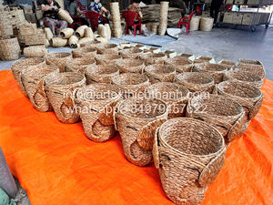 Cesta de juguetes creativa para guardería y niños, cesta de mimbre ecológica con forma de burro, organizador de juguetes de mimbre de fábrica vietnamita - Product Image 6