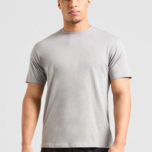 Camiseta de Diseño con Cuello Redondo y Manga Corta para Hombre, Estilo Verano, Corte Ajustado, Venta al por Mayor, Personalizada, 100% Algodón, Camiseta Lavada de Alta Calidad - Product Image 6