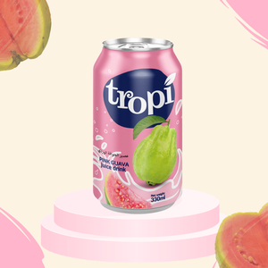 Boisson aux fruits tropicaux 330 ml Tropi en canette aluminium, saveurs Goyave rose, Dragon Fruit, Litchi, Mangue – Fournisseur OEM et Marque Privée - Product Image 4