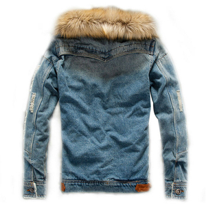 Chaqueta de Mezclilla para Hombre, Diseño Duradero con Botones Frontales para Salidas Casuales, Uso Diario y Viajes de Fin de Semana, Fábrica de Ropa de Gran Volumen - Product Image 2