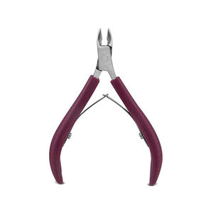 Coupe-cuticules professionnel de luxe en acier inoxydable avec poignée antidérapante pour ongles épais des doigts et des orteils – Outil de soin des ongles pour salon - Product Image 4