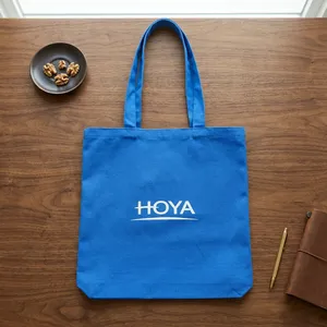 Bolsa de Compras de Lona en Oferta, 14x12x4 Pulgadas, Bolsa de Transporte Duradera y Reutilizable para Supermercados, Eventos Promocionales, Empresas - Product Image 3