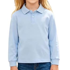 Camisa de Manga Larga Unisex de Color Sólido al por Mayor, Estilo Universitario, Moda Casual Clásica con Puños Acanalados, Fabricada en Bangladesh - Product Image 1