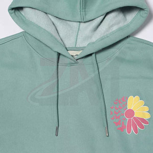 Sudadera con Capucha Casual y Ecológica para Mujer, 100% Algodón, Color Personalizado, Diseño Único, Hombros Caídos, Transpirable - Product Image 5