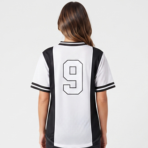 Maillot de baseball en mesh personnalisé pour femme, coupe ample, imprimé par sublimation, vente en gros - Product Image 2