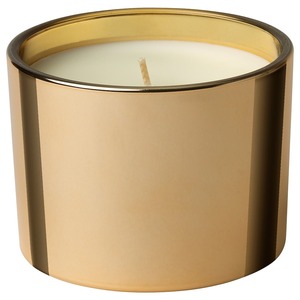 Elegant Design gold glass candle <b>jar</b> scented soy wax candle metallic finish candle holder premium aromatherapy candle - Product Image 4