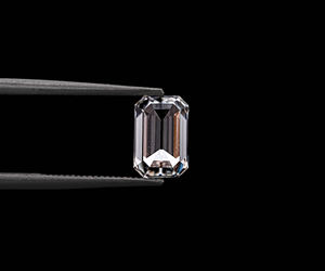 Diamant CVD de laboratoire en vrac, taille émeraude, 1,20 ct, D/E/F VVS1, certifié IGI, vente chaude |   Diamant à taille unique - Product Image 4