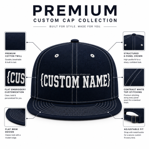 <b>Men's</b> Baseball Cap <b>Hats</b> for <b>Men</b> Sports <b>Hat</b> 5 Panel Adjustable Cotton Cap Custom 3D Embroidery Logo OEM Wholesale Manufacturer - Product Image 6