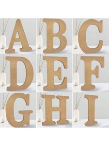 Letrero de Letras de MDF Pulido Personalizado para Decoración de Pared, Calidad Premium, Ecológico, Proyectos de Manualidades DIY Hechos a Mano - Product Image 3