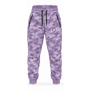Manufacturer Lavender Camo <b>Tracksuit</b> Unisex Full Zip Hoodie Jogger Pants Set Custom <b>Camouflage</b> Casual Sportswear Training Outfit - Product Image 2
