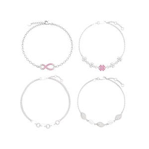 Moissanite สร้อยข้อมือผู้ชาย สร้อยข้อมือสําหรับคู่รัก - Product Image 4