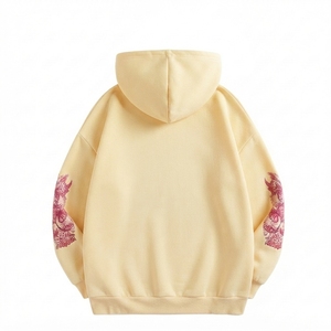 Sweat à capuche en polaire tendance avec poche kangourou et cordon de serrage - Product Image 3