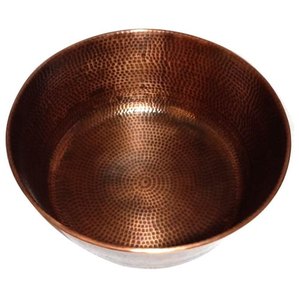 Cuenco de pedicura de cobre puro con tapa parcial para el cuidado de las uñas y el bienestar en SPAS y hogares, a precio mayorista razonable. - Product Image 4