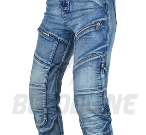 Pantalon de moto pour homme sur mesure, style unique, impression par sublimation, jean de moto pour homme - Product Image 5