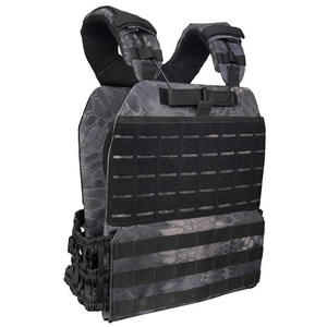 Chaleco Deportivo Personalizado con Cremallera, Chaleco Táctico de Poliéster Oxford y Nailon para Entrenamiento, Unisex, CrossFit, Running, Senderismo, Camuflaje, OEM - Product Image 1