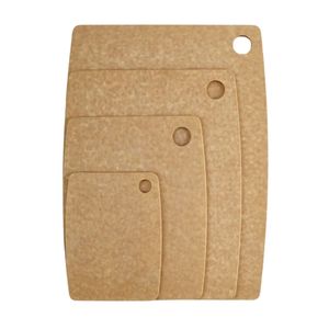 Tabla de Cortar Rectangular Marrón con Orificio para Colgar, para Cocina, Carne, Verduras, Frutas, Herramienta para Preparar Alimentos - Product Image 5