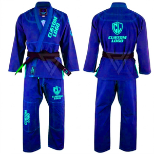 Kimono de Jiu-Jitsu Brésilien (BJJ) en tissu Pearl Weave durable, avec logo frontal, séchage rapide, personnalisable, pour l'entraînement en arts martiaux - Product Image 3