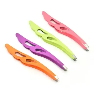 Juego de Pinzas Profesionales para Cejas, Pinzas de Acero Inoxidable para Depilación - Product Image 1