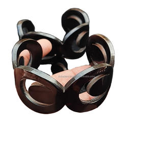 กำไลข้อมือสำหรับผู้หญิงคุณภาพสูงทันสมัยทำมือเป็นมิตรต่อสิ่งแวดล้อมสีดำและสีขาว - Product Image 6