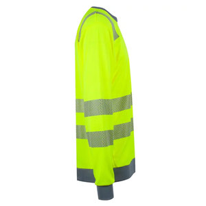 Vêtements de travail haute visibilité pour hommes grandes tailles, t-shirts réfléchissants à manches longues pour ouvriers du bâtiment, en vente - Product Image 6