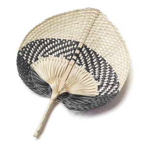 Abanico de mano tejido en Vietnam, abanicos decorativos de bambú, precio directo de proveedor, abanico de hoja de palma. - Product Image 3